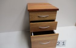 3 drawer blackwood filing cabinet