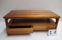 blackwood double drawer coffee table 2